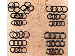 Push Rod Tube O’Ring Kit. Fits Big Twin Late 1979-Early 1984.