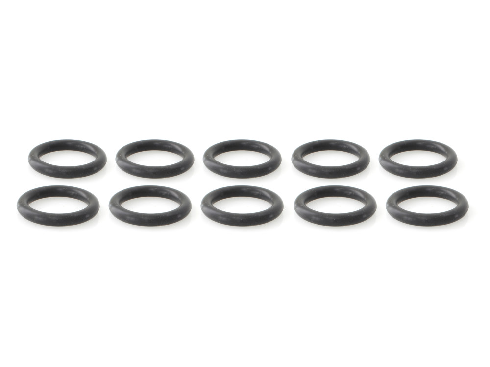 Push Rod Upper O’Ring, Oil Filter Mount O’Ring & Oil Pump O’Ring – Pack of 10. Fits Big Twin 1999up.