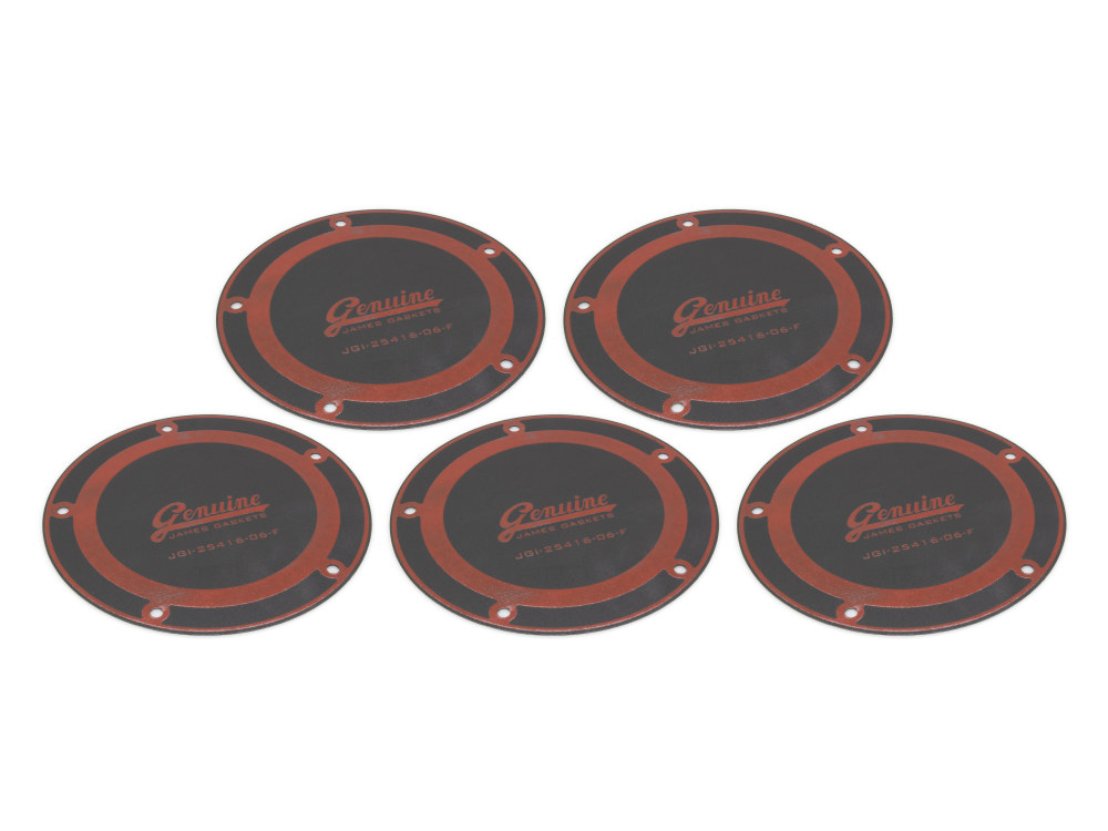 Derby Cover Gasket – Pack of 5. Fits most 6Spd Big Twin 2006-2017.