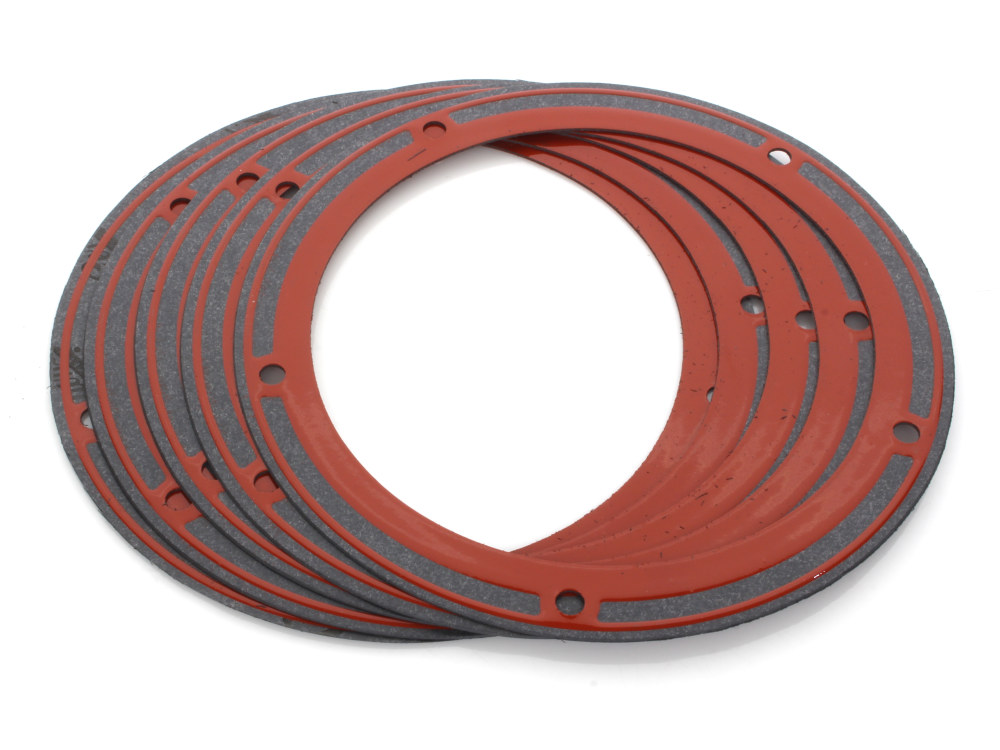 Derby Cover Gasket – Pack of 5. Fits Twin Cam 1999-2017.