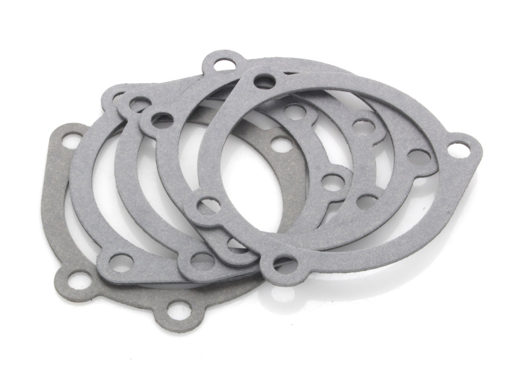 Air Filter Backplate Gasket - Pack of 5. Fits Big Twin 1990-1995, Sportster 1988-1995 & CV/Delphi with Aftermarket Air Filter.