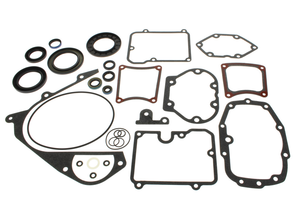 Transmission Gasket Kit. Fits 5Spd Touring 1980-1992, Softail 1986-1999 & FXR 1982-1994.