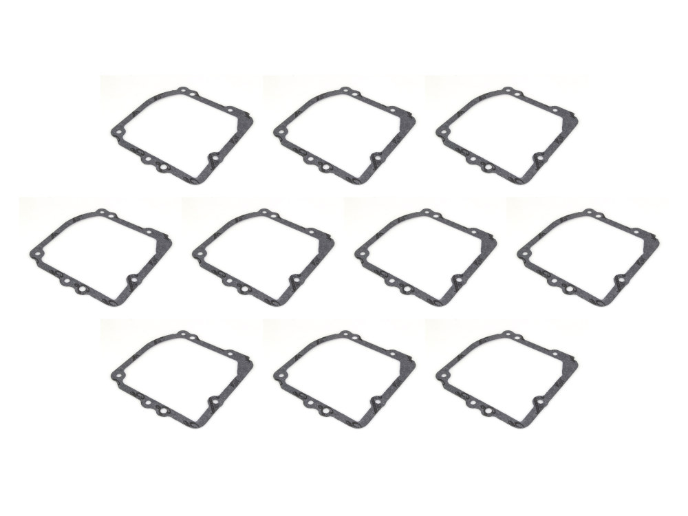 Transmission Top Cover Gasket - Pack of 10. Fits Big Twin Late 1979-1986.