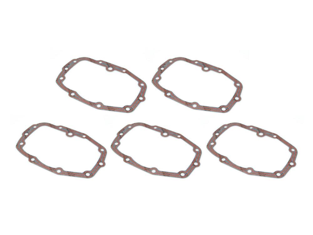 Transmission Bearing Cover Gasket - Pack of 5. Fits 5Spd Big Twin 1979-1998.