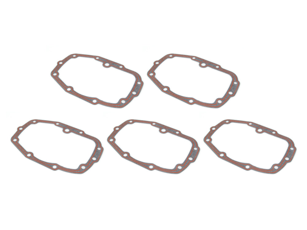 Transmission Bearing Cover Gasket – Pack of 5. Fits 5Spd Big Twin 1999-2006.