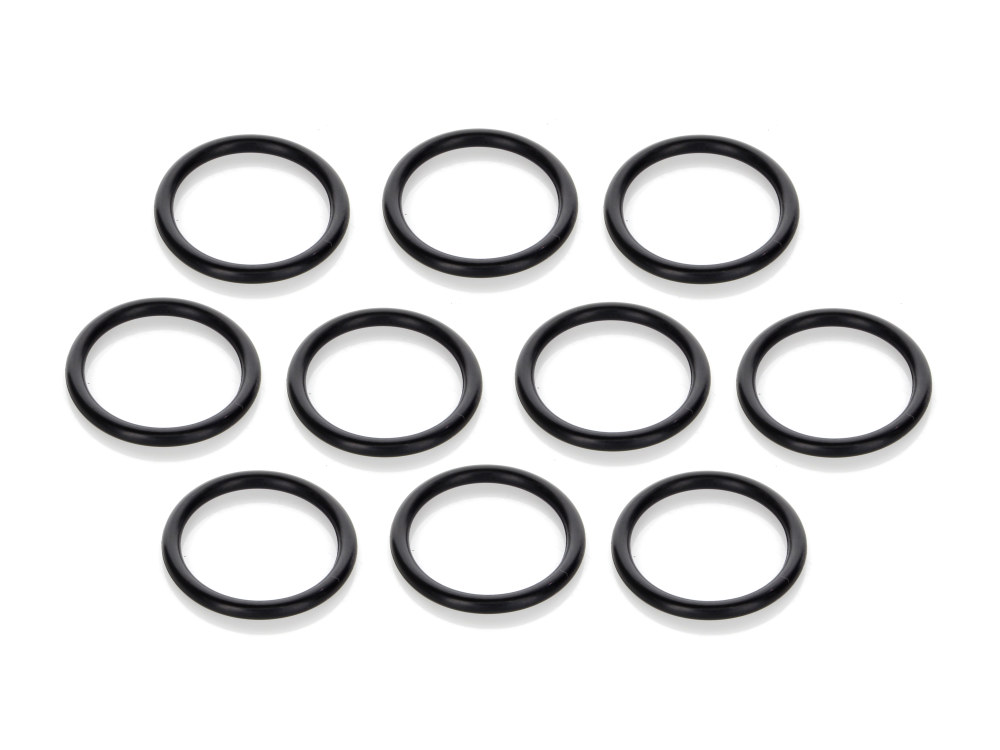 Fork Slider Tube Plug O'Ring - Pack of 10. Fits Big Twin 1977-2017.