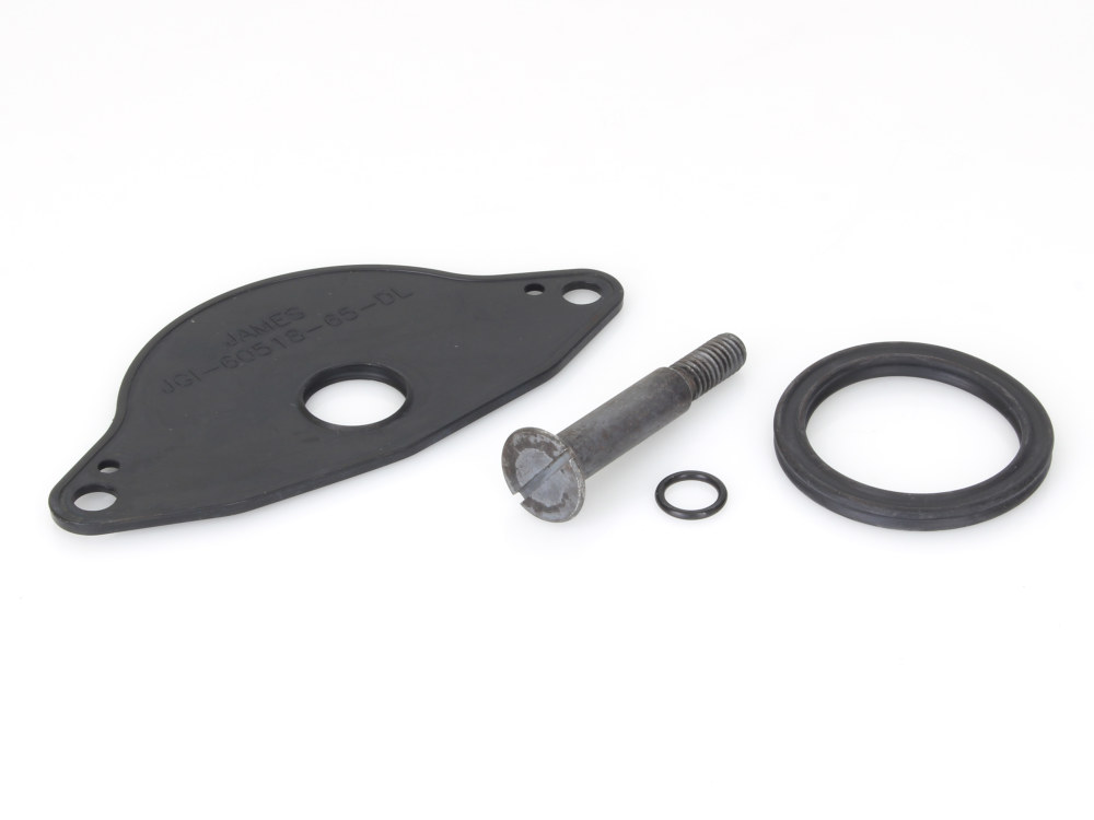 Starter Housing Gasket & Seal Kit with Pivot Screw. Fits 4Spd Big Twin 1965-1985 with OEM Chain Primary & Final Drive.