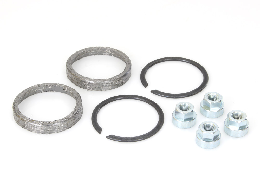 Exhaust Gasket Kit with Tapered Style Gaskets. Fits Big Twin 1984up & Sportster 1986-2021.