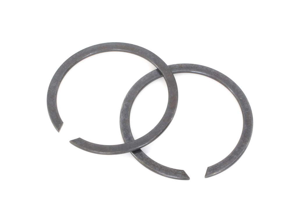 Exhaust Pipe Mounting Flange Retaining Rings – Pack of 2. Fits Big Twin 1984up & Sportster 1986-2021.