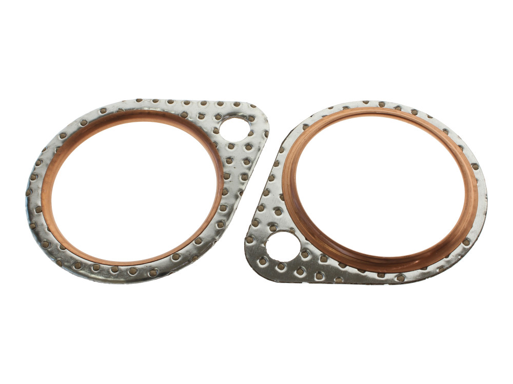 Exhaust Pipe Gasket - Pack of 2. Fits Big Twin 1966-1984.