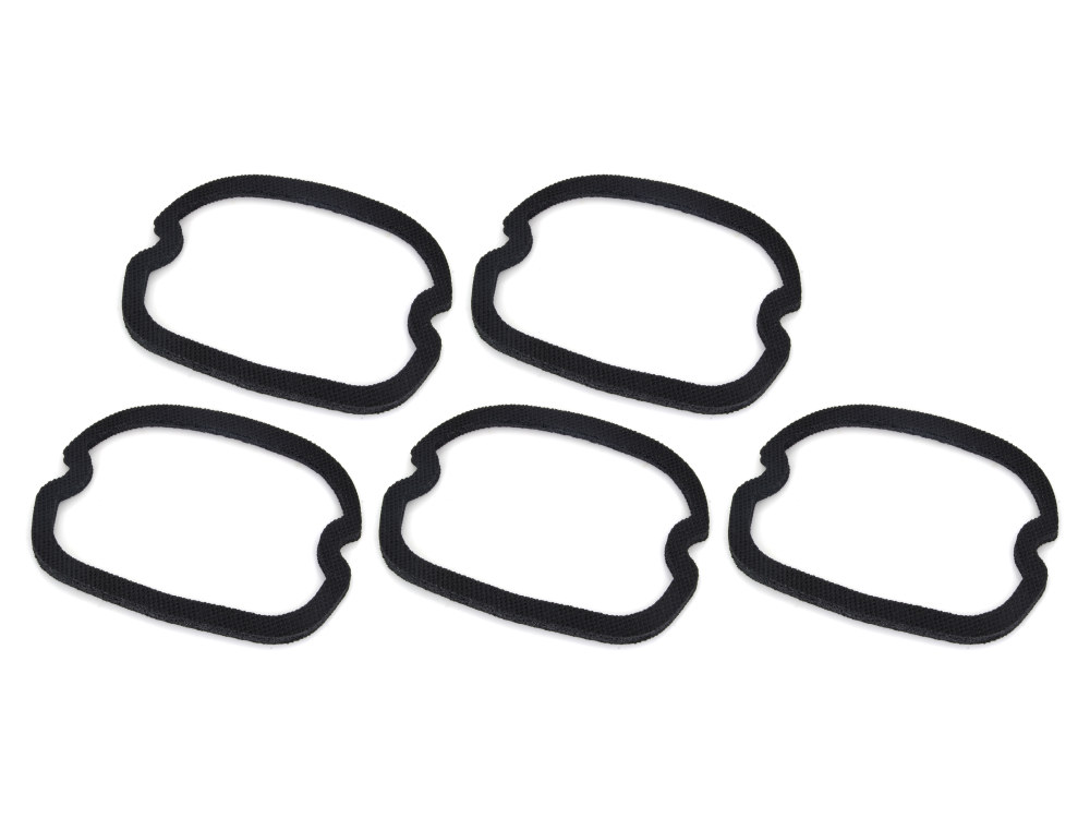 Taillight Lens Gasket - Pack of 5. Fits Big Twin & Sportster 1973-1998.