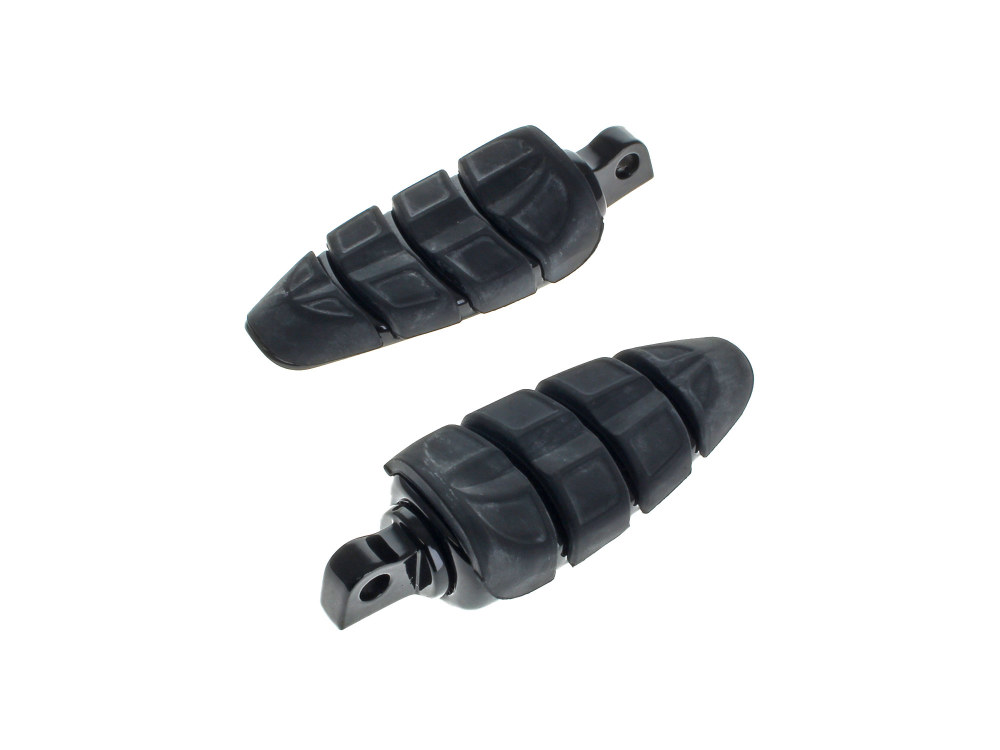 Kinetic Footpegs with Male Mounts – Black.