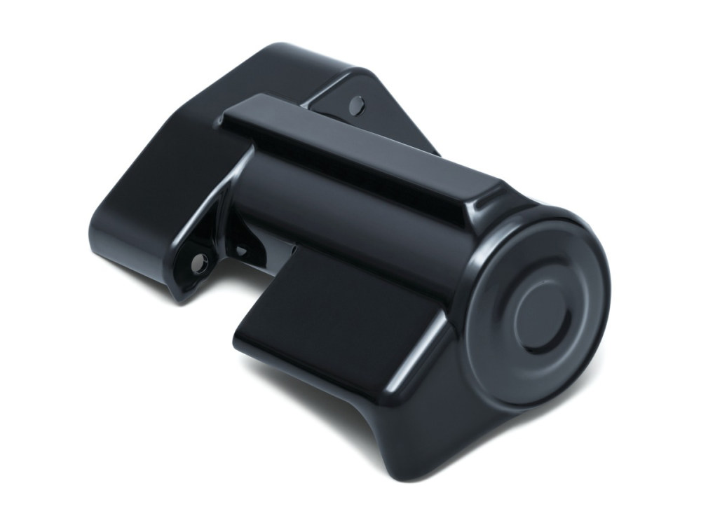 Precision Starter Cover - Black. Fits Touring 2017up.