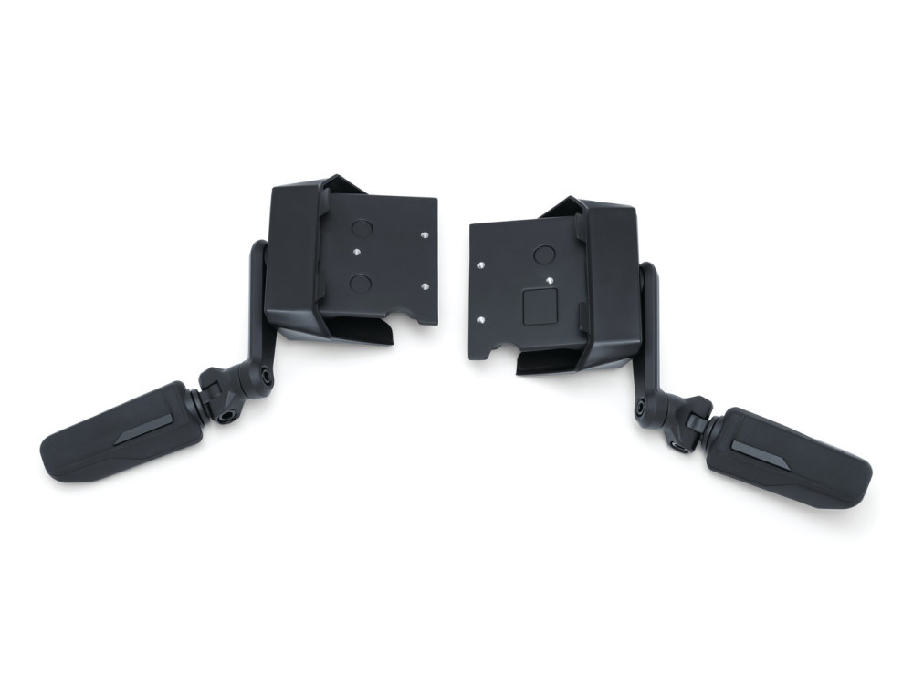 Omni Cruise Mounts - Black. Fits Gold Wing 2018up.