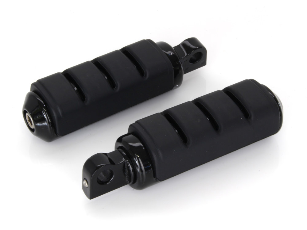 Small Trident Footpegs with Male Mounts – Black.