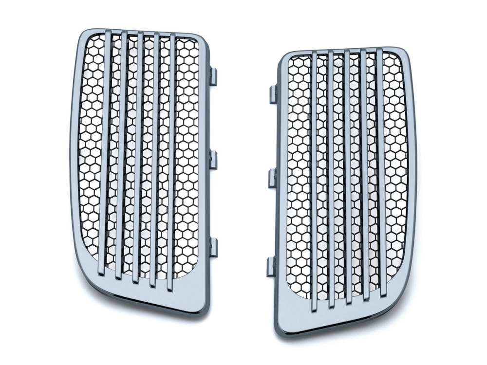 Radiator Grills. Fits Touring 2014up Twin Cooled.