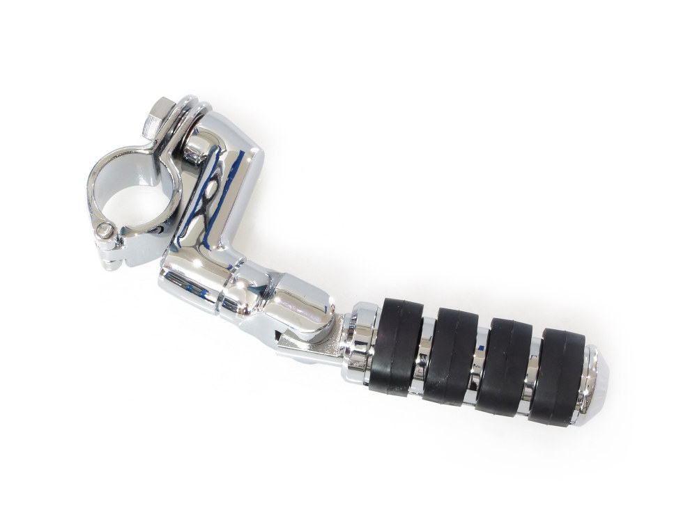 ISO Small Footpegs with Offset & 1-1/4in. Magnum Quick Clamps – Chrome.