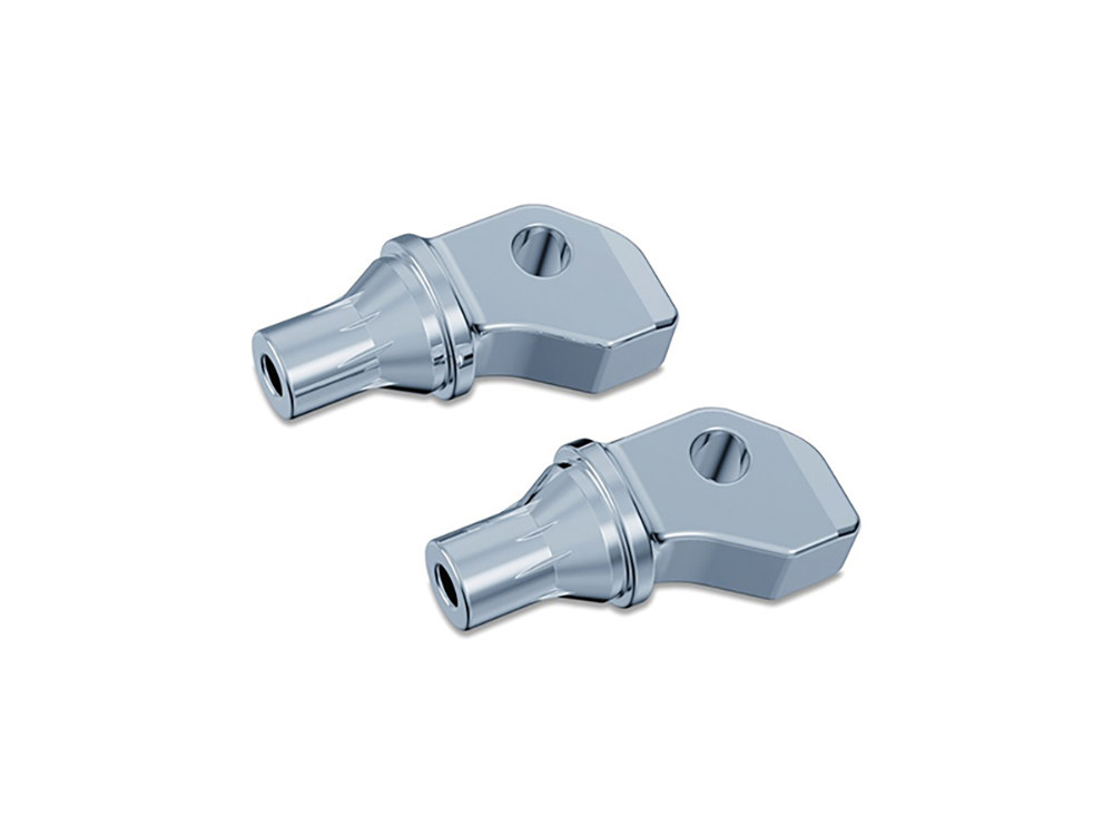 Front Tapered Footpeg Mounts – Chrome. Fits Indian Scout.