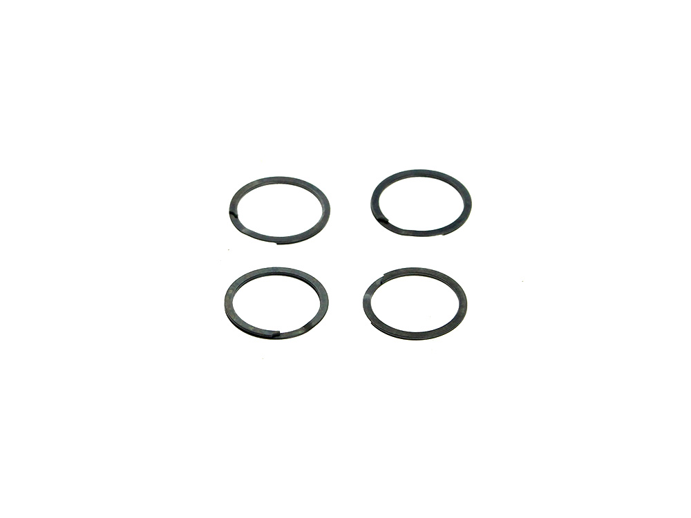 Replacement Piston Pin Spiral Locks - Pack of 4. Fits KB Shovel, Evolution & Sportster Pistons