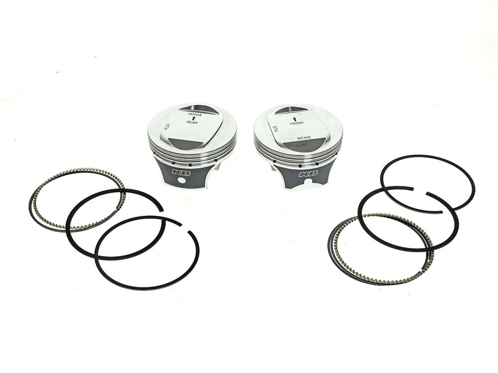 +.010in. Dome Top Pistons with 10.0:1 Compression Ratio. Fits CVO Twin Cam 2007-2017 with 110ci Engine & ‘S’ Models with 110ci Engines.