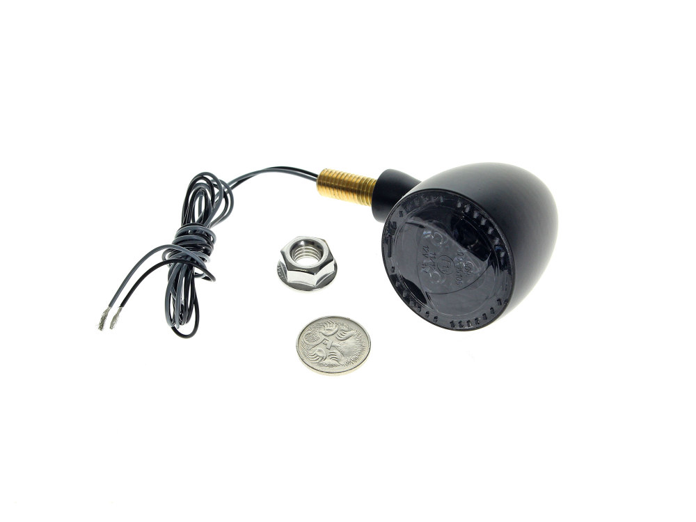 Bullet 1000 Dark LED Turn Signal – Black.