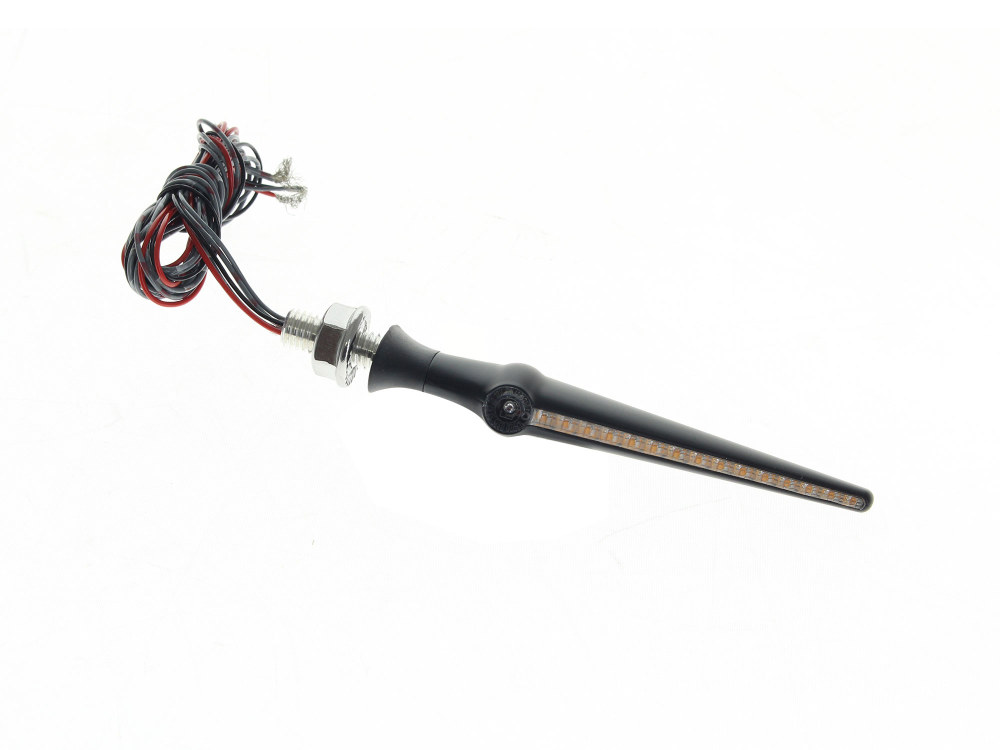 Jetstream DF LED Turn Signal - Amber Turn - Red Run/Brake - Black.