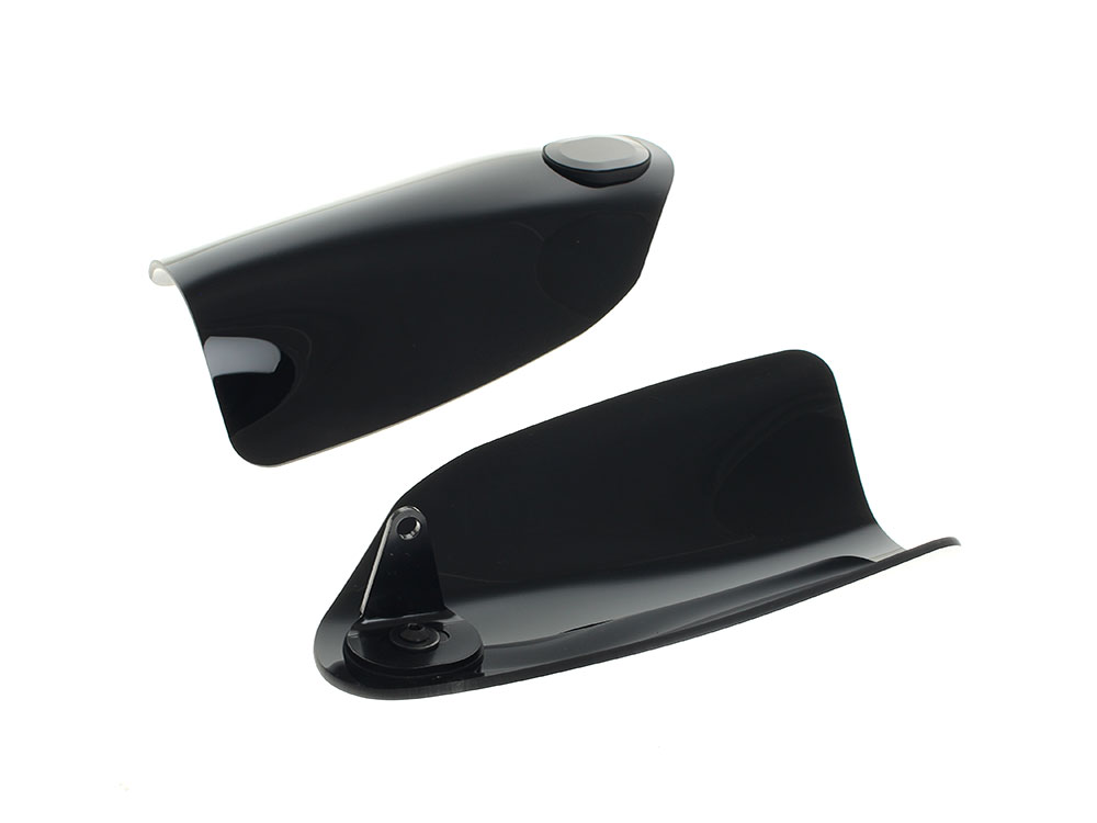 KLOCK WERKS Handguards - Black. Fits Big Twin Models 2002up with Hydraulic Clutch