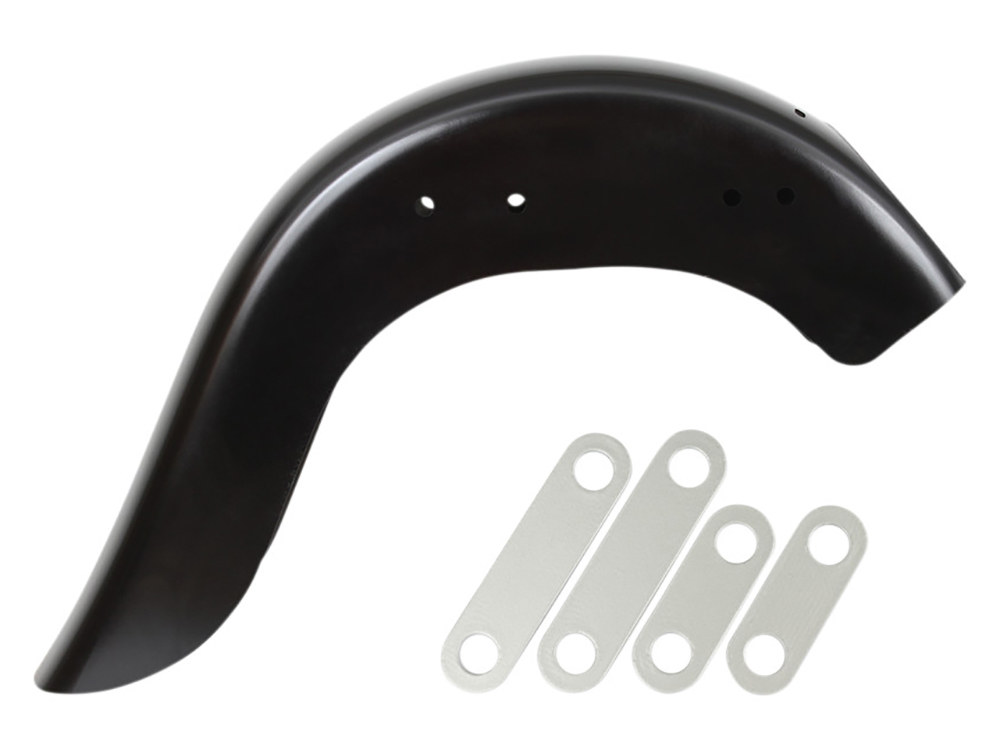 Stretched 4in. Extended Rear Fender - Smooth. Fits Fits Heritage 2018up & Deluxe 2018-2020