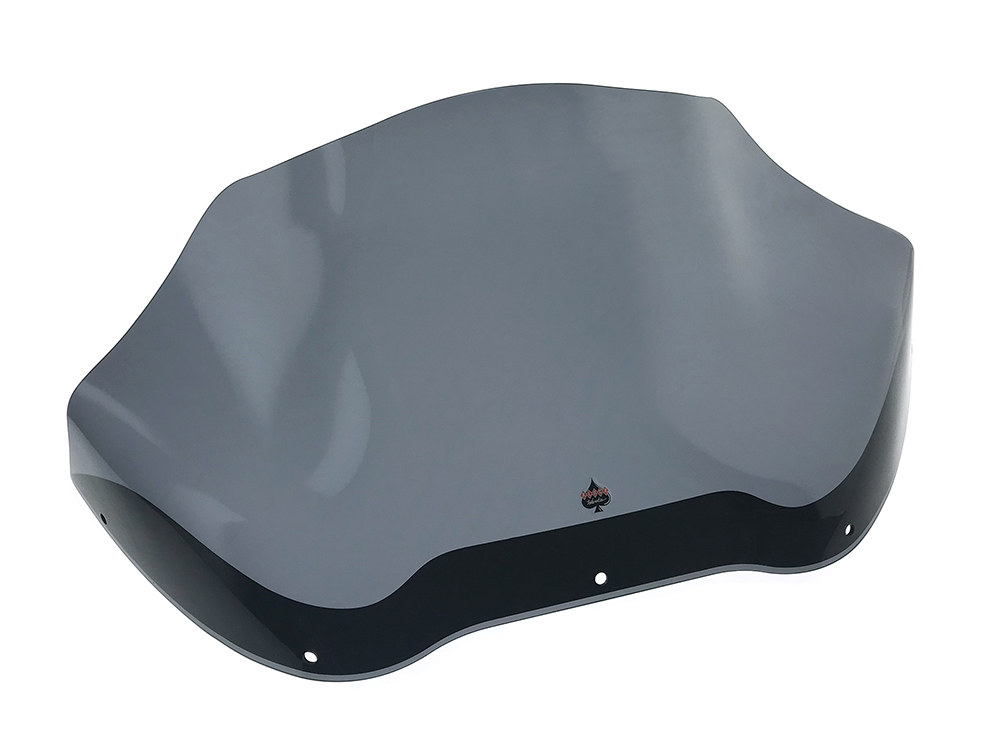 12in. Flare Windshield - Dark Smoke. Fits Road Glide 1998-2013.