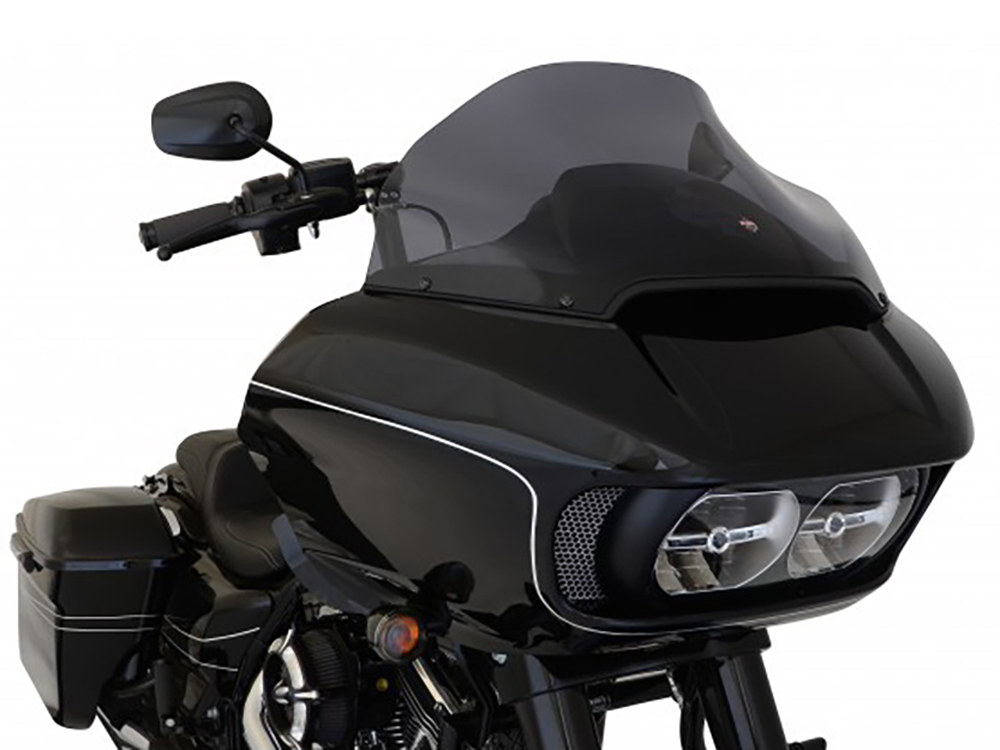 14in. Sports Flare Windshield - Dark Smoke Tint. Fits Road Glide 2015-2023