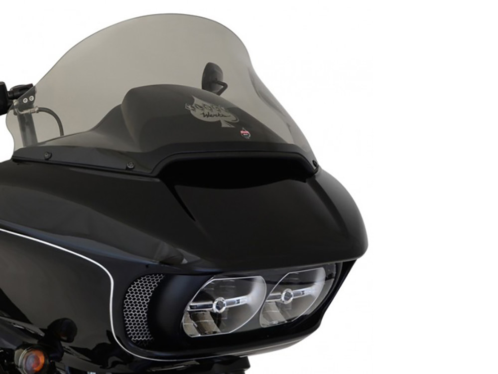 12in. Pro-Touring Flare Windshield - Tinted. Fits Road Glide 2015-2023