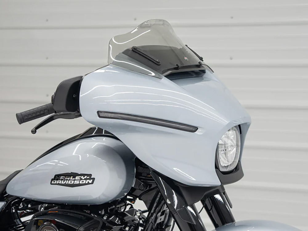 8in. Flare Windshield - Tinted. Fits CVO Street Glide 2023up & Street Glide 2024up