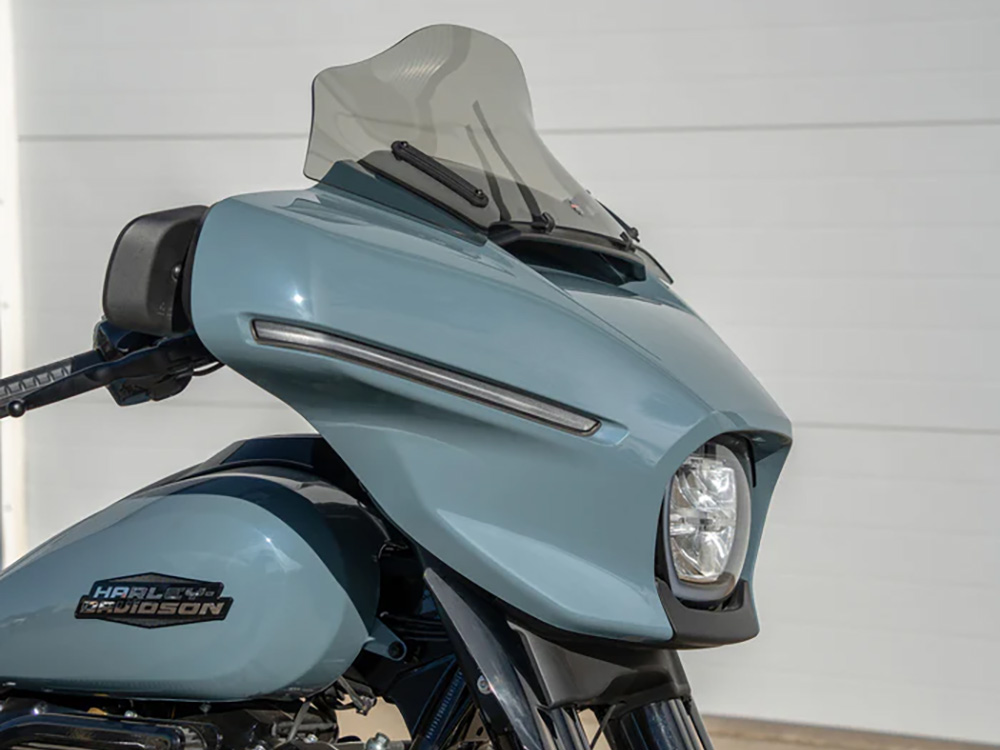 10in. Flare Windshield - Tinted. Fits CVO Street Glide 2023up & Street Glide 2024up