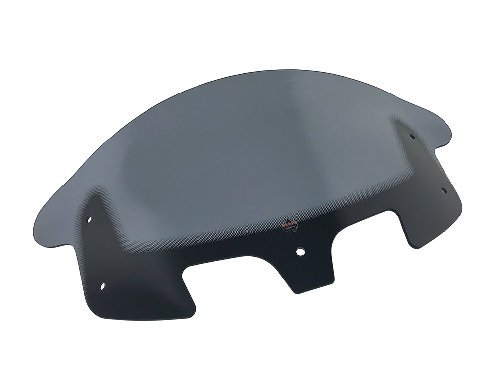 12in. Flare Windshield – Dark Smoke Tinted. Fits Indian 2014up.