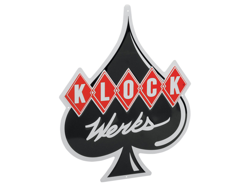 Klock Werks Metal Sign.