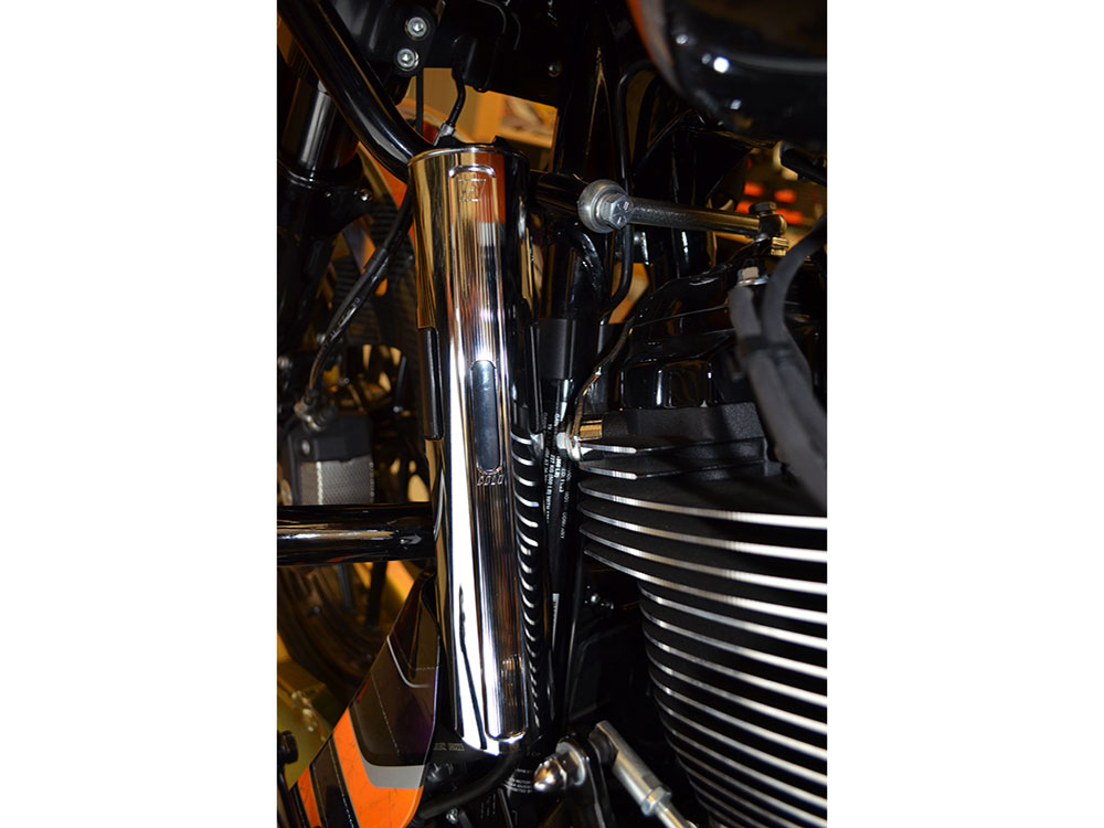 Water Reservoir Cover – Chrome. Fits CVO Touring 2023up & Street Glide & Road Glide 2024up