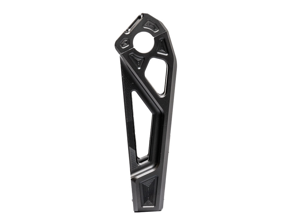8in. Straight Fastback Risers – Black.