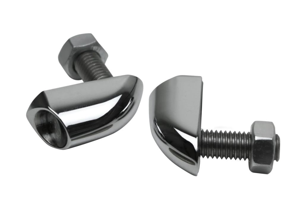 Rear Neowise Smooth Bullet Run/Brake/Turn Signals - Chrome