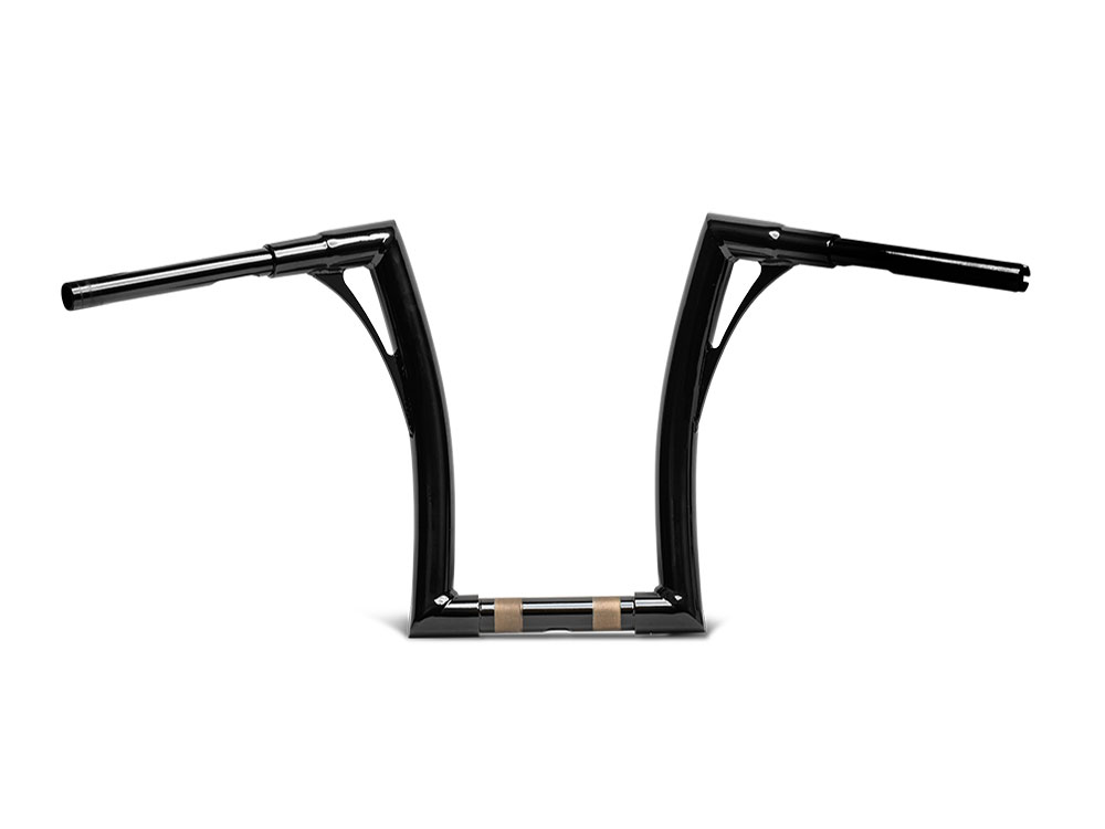 17in. x 1-1/2in. Flowbar Extra Tall Ape - Gloss Black.