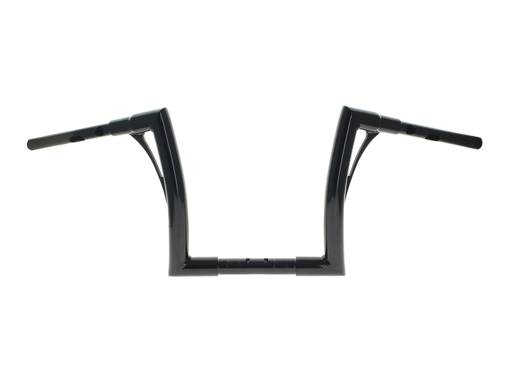 12.5in. x 1-1/2in. Flowbar Medium Ape - Gloss Black. Fits CVO Road Glide 2023up & Road Glide 2024up.