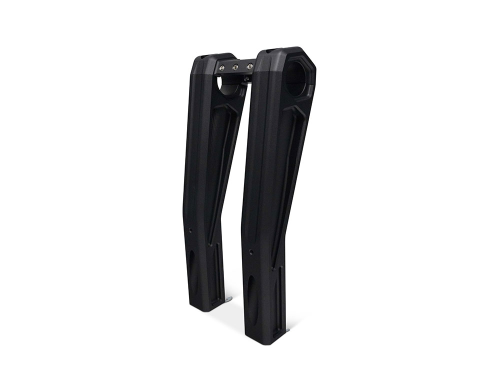 10in. Pullback Accent Pro Riser Kit - Black. Fits 1.25in. Handlebar.