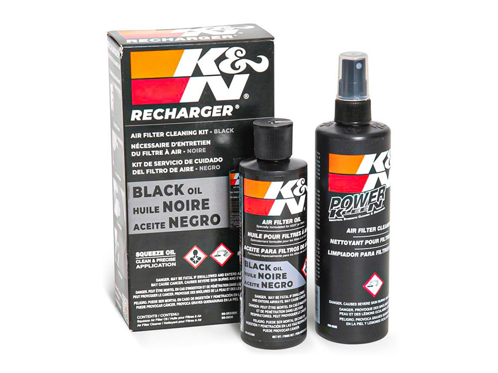 Air Filter Care Service Kit - Squeeze Black.