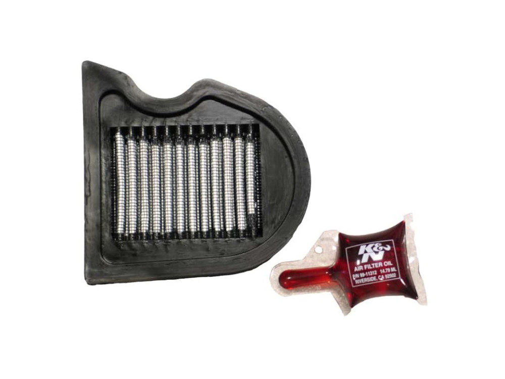 High-Flow Air Filter Element. Fits Kawasaki KLX110/L 2002up, Kawasaki KSR110 2003-2008 & Suzuki DRZ110 2003-2005