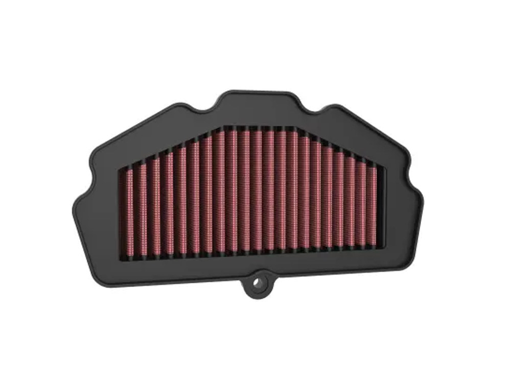 High-Flow Air Filter Element. Fits Kawasaki Ninja 650 2017up