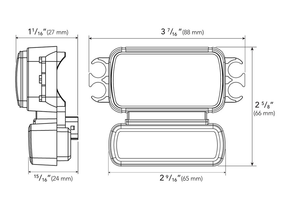 Koso Speedometer/Tachometer with Fuel Level & Engine Temperature Gauges – Black. Fits Touring 2014-2023 when Running Late Model Breakout/Street Bob Gauge Housing