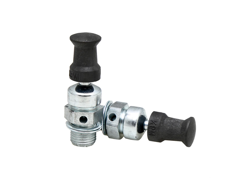 KPM Compression Release Valves - Sold as a Pair. Overall Length = 1.730in. x Thread Length = 0.350in.