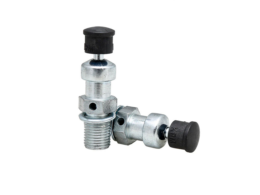 KPM Compression Release Valves - Sold as a Pair. Overall Length = 1.750in. x Thread Length = 0.500in.