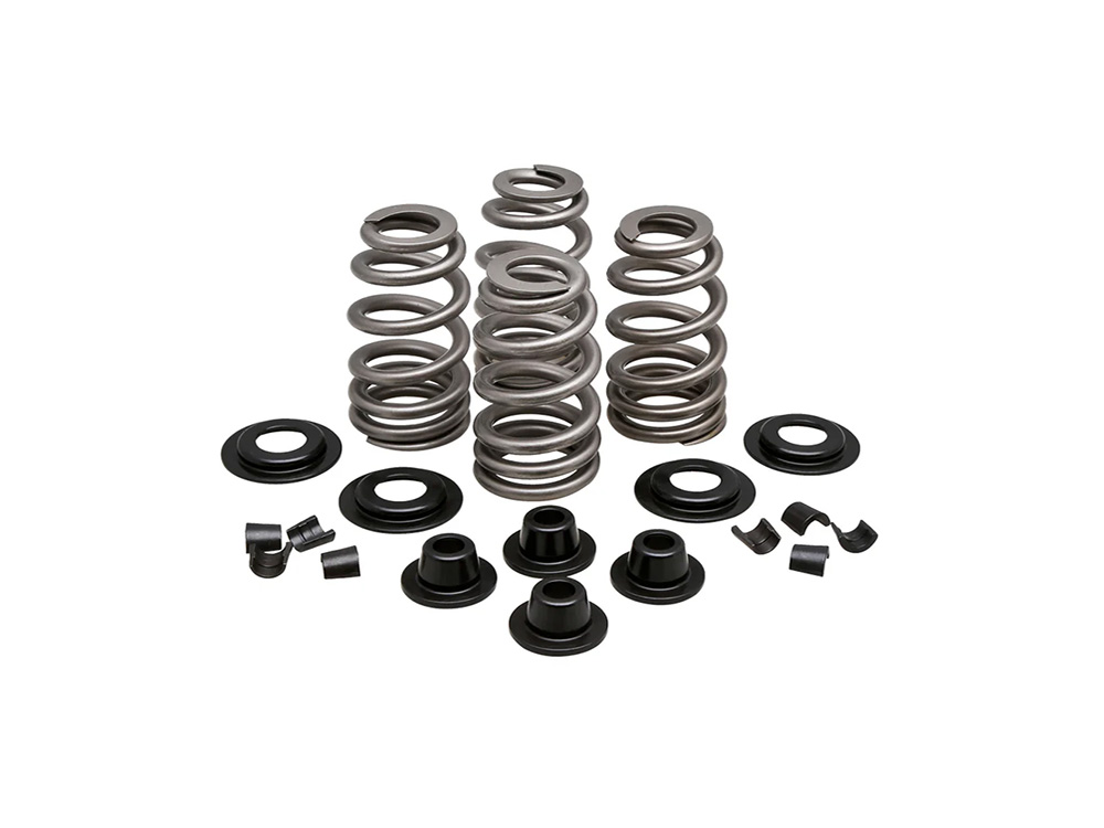 KPM Valve Spring Kit. Fits Big Twin 1984-2004, Sportster & Buell 1986-2003. Beehive Springs with .610in. Lift