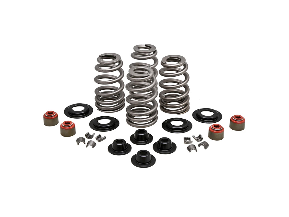 KPM Valve Spring Kit. Fits Twin Cam 2005-2017 & Sportster 2004-2021. Beehive Springs with .610in. Lift