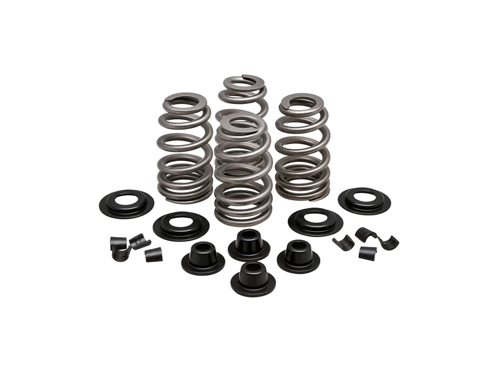 KPM Valve Spring Kit. Fits Big Twin 1984-2004, Sportster & Buell 1986-2003. Beehive Springs with .660in. Lift